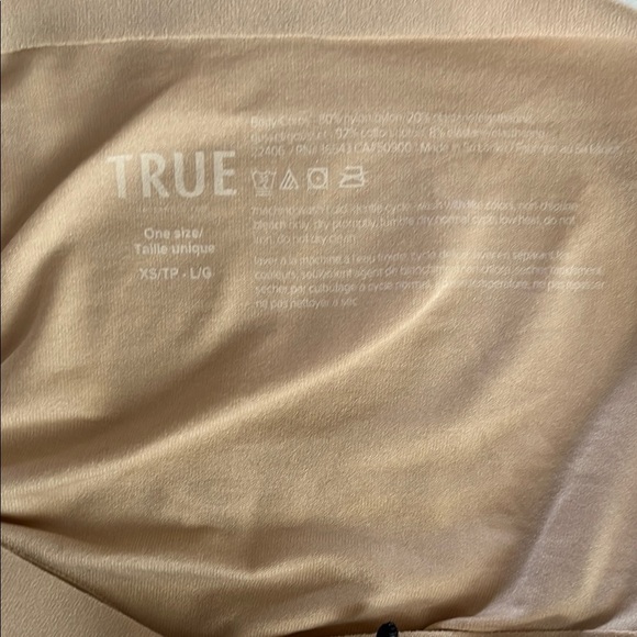 NWT TRUE & CO. ONE SIZE FITS MOST NUDE HIGHWAIST THONG SHAPEWEAR XS/TP-L - Picture 3 of 3